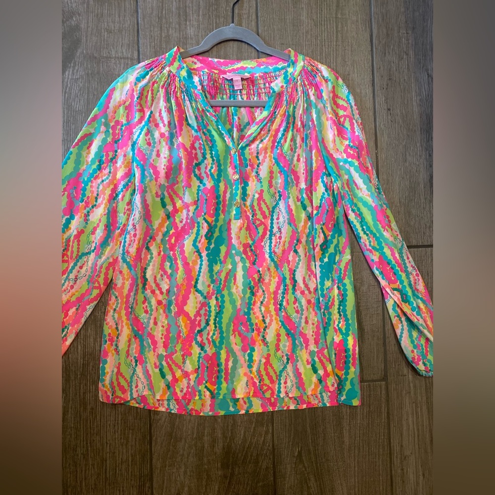 Lilly Pulitzer Elsa Silk Top 🌴 NWOT 🌴
